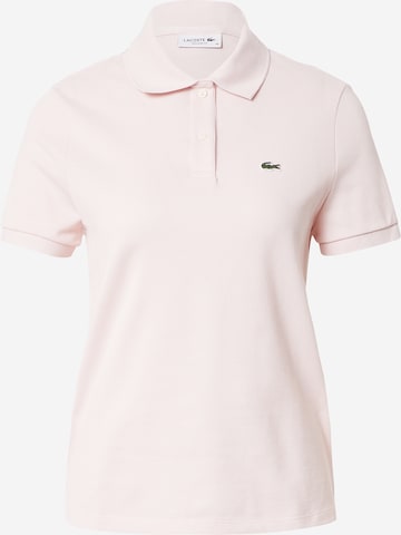 LACOSTE - Camisa em rosa: frente