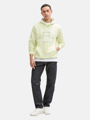 TOM TAILOR Sweatshirt in Grün