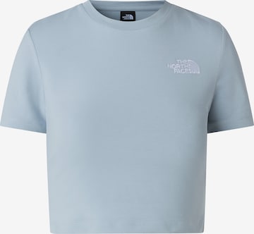 mėlyna THE NORTH FACE Marškinėliai 'ESSENTIAL': priekis