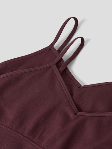 LMTD - Bustier Sujetador en marrón