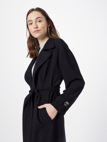 ABOUT YOU Between-Seasons Coat 'Vicky Trenchcoat' in Black