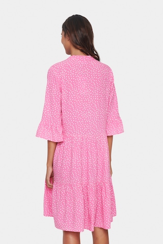 SAINT TROPEZ Shirt Dress 'Eda' in Pink