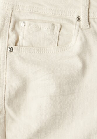 STREET ONE Slimfit Jeans in Beige