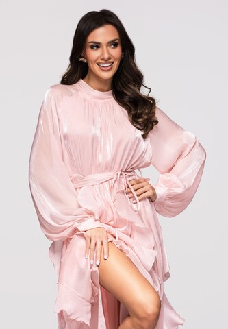 Ombre Evening dress in Pink