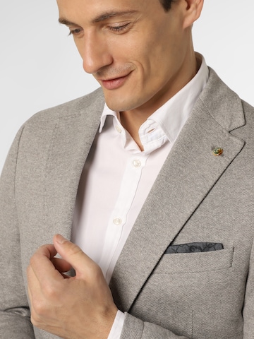 CARL GROSS Slim fit Suit Jacket 'Faris' in Grey