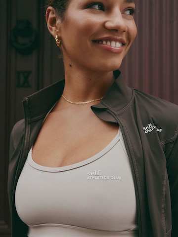 Bustier Soutien-gorge self. en gris