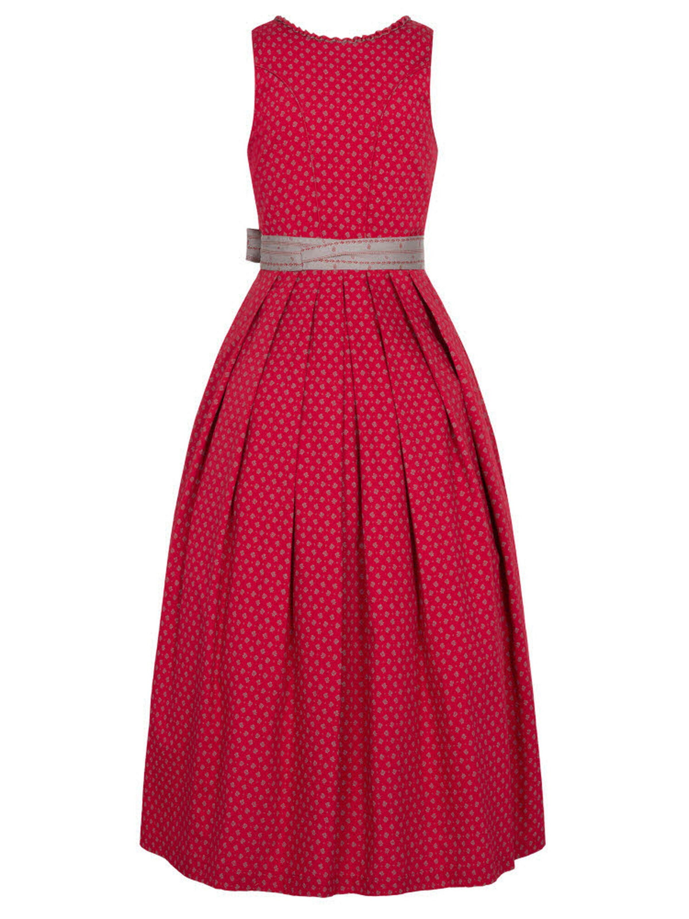 Trachtenhof Nübler Dirndl 'Dirndl lang Thea'‌‌‌‌‌ in Rot