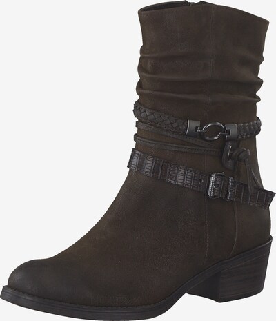 MARCO TOZZI Stiefelette en dunkelbraun, Vue avec produit