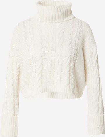 BRAVE SOUL Sweater in Beige: front