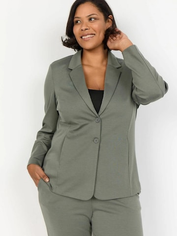 Wasabi Concept Blazer 'Sina' in Grau: Vorderseite
