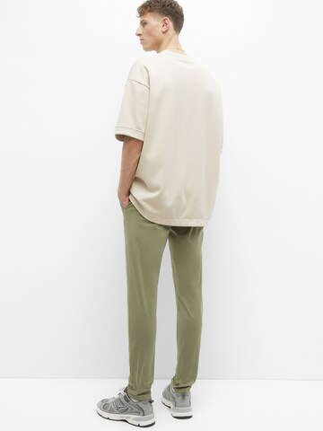 Pull&Bear Regular Панталон в зелено