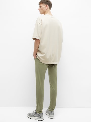 Pull&Bear Normální Kalhoty – zelená