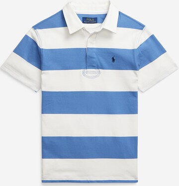 Tricou 'RUGBY' de la Polo Ralph Lauren pe alb: față