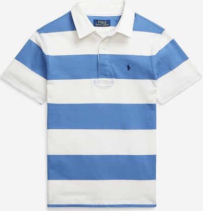 Polo Ralph Lauren Majica 'RUGBY' u plavi traper / bijela, Pregled proizvoda