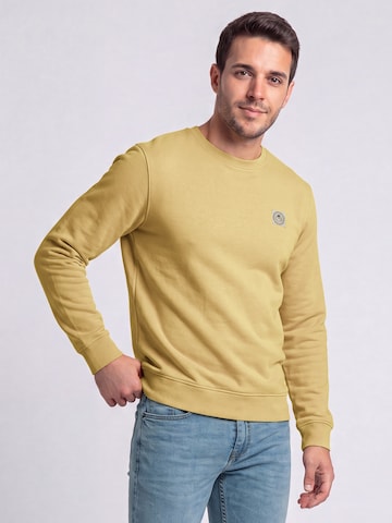BLEND Sweatshirt in Yellow: front