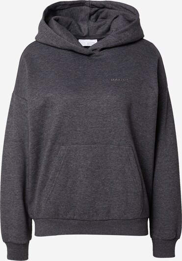 mazine Sweatshirt 'Emily' in schwarzmeliert, Produktansicht
