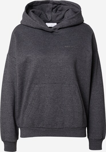 mazine Sweat-shirt 'Emily' en noir chiné, Vue avec produit