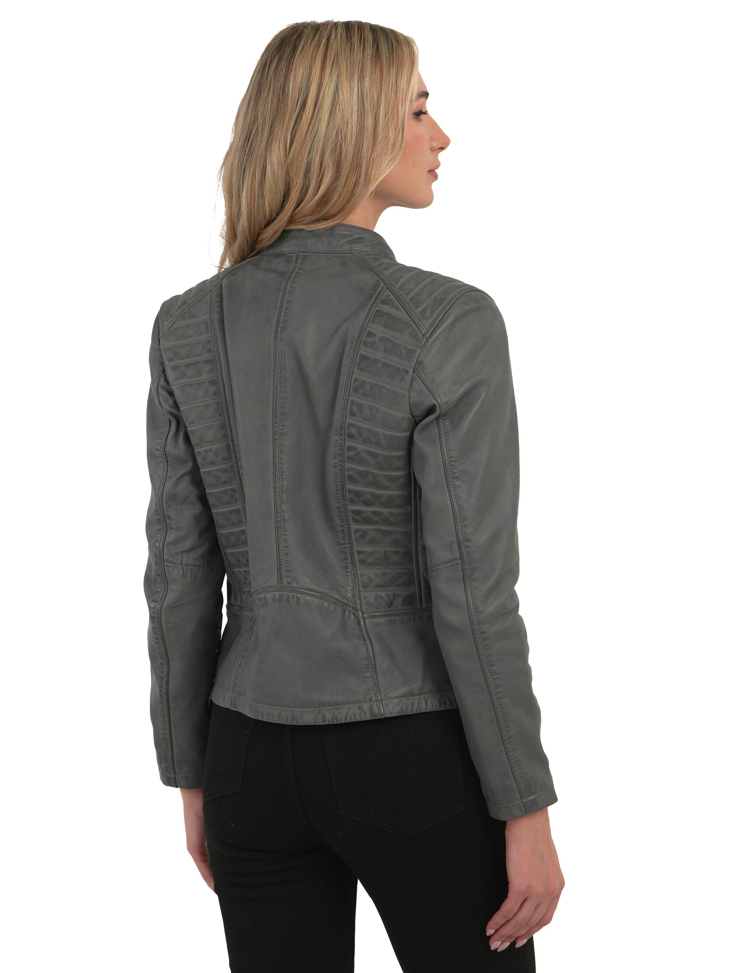 Chic and Clicks - Chaqueta de entretiempo 'Mira' en gris