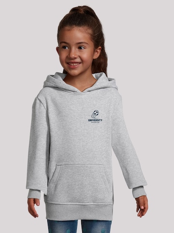 F4NT4STIC Sweatshirt 'University Soccer Club Classic Minimalist' in Grey: front