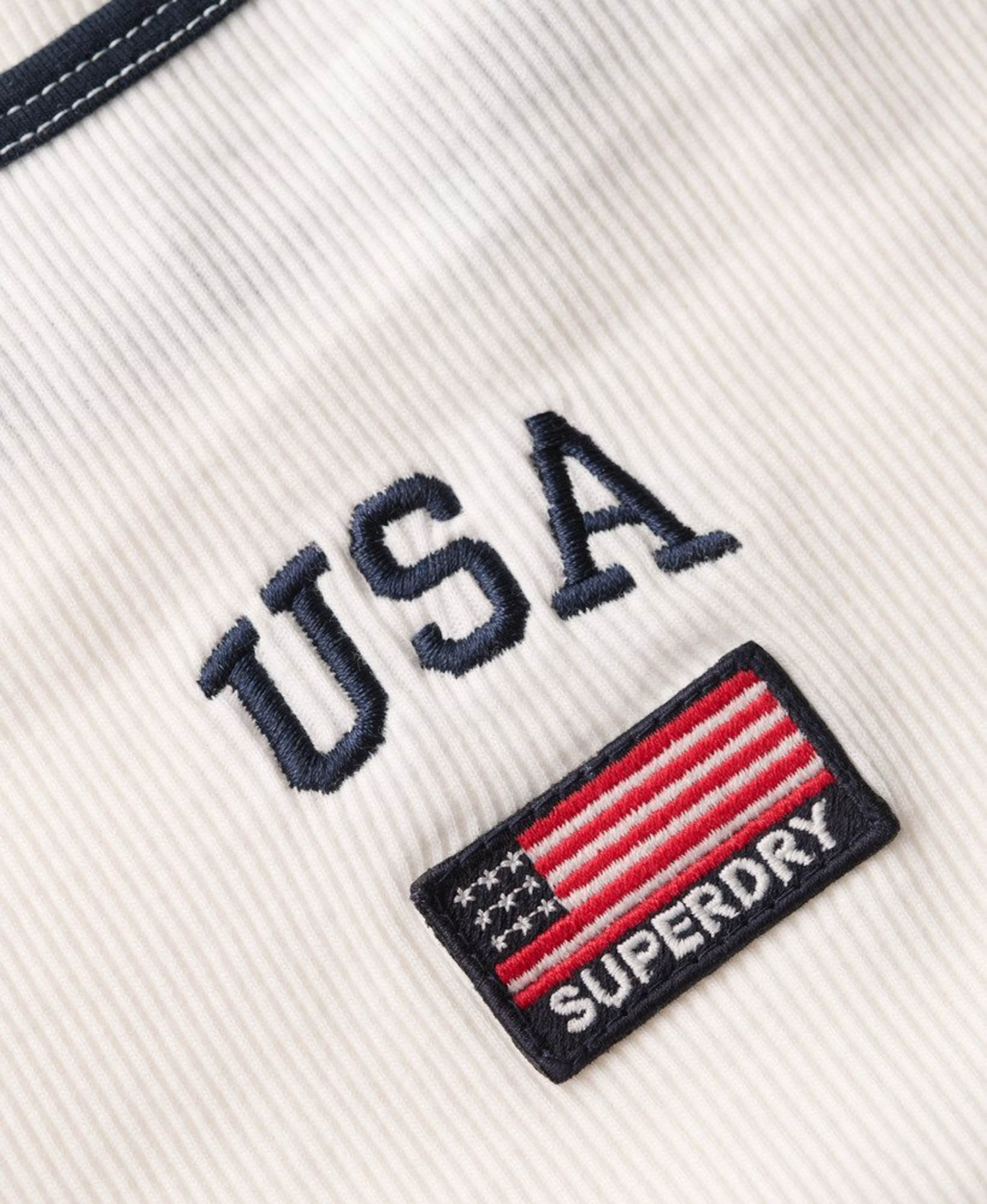 Haut Superdry & Co en blanc