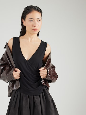 ABOUT YOU Top 'Heidi' in Schwarz: Vorderseite