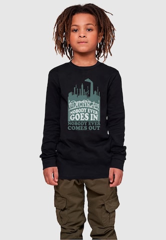 T-Shirt 'Willy Wonka - Nobody Goes In' ABSOLUTE CULT en noir : devant