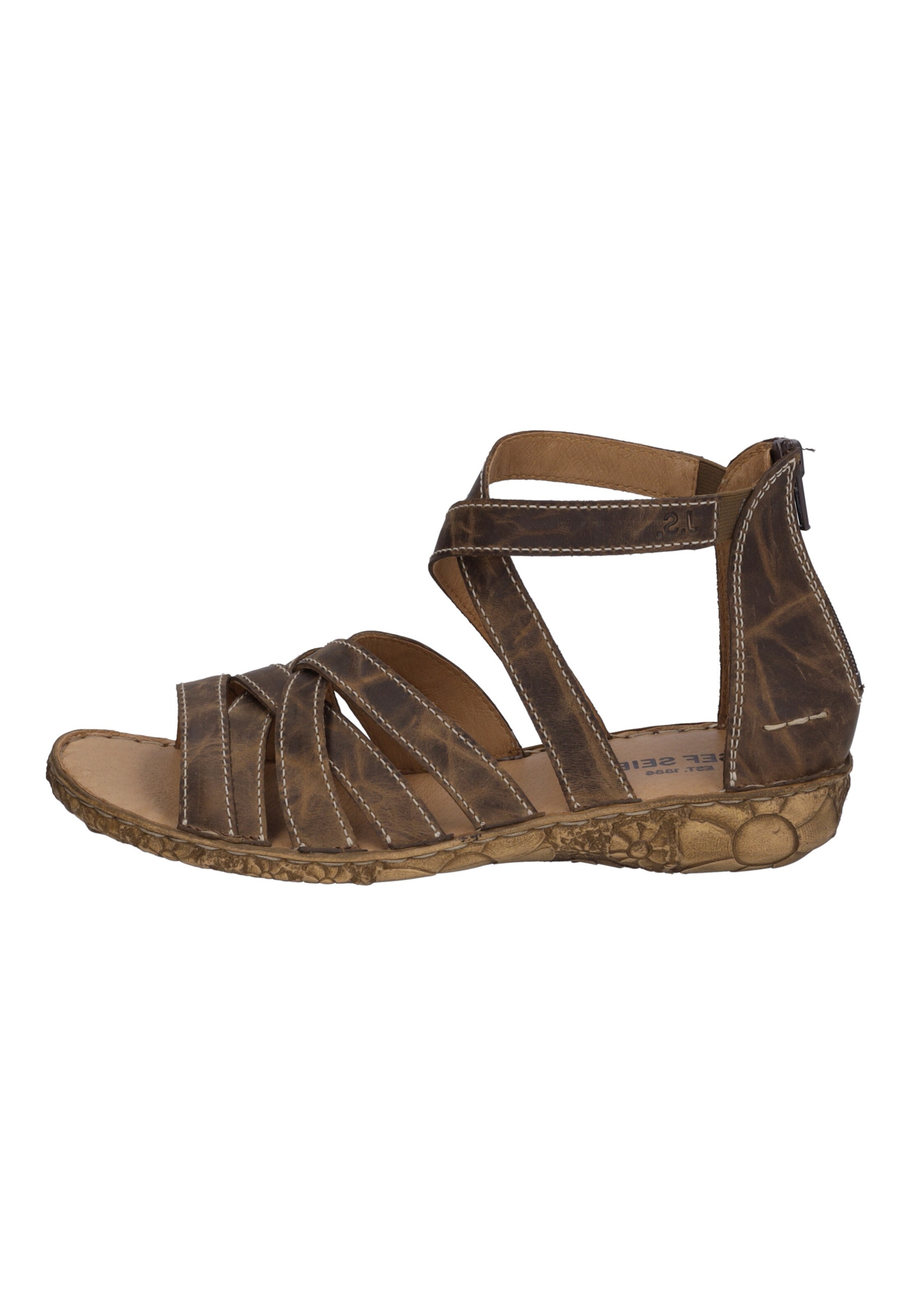 JOSEF SEIBEL Sandaal 'Rosalie 53' in Bruin: voorkant