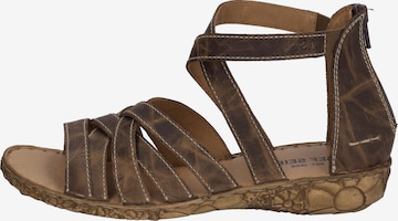 JOSEF SEIBEL Sandaal 'Rosalie 53' in Bruin: voorkant