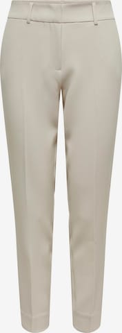 ONLY Normalny krój Spodnie w kant 'VERONICA-ELLY' w kolorze beżowy: przód