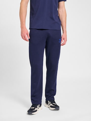 Hummel Regular Sporthose 'Move 2.0' in Blau: Vorderseite
