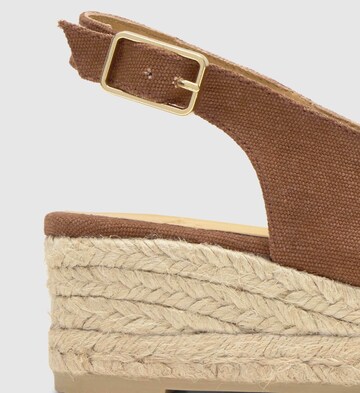 sarkans Castañer Espadrillas 'Dosalia'
