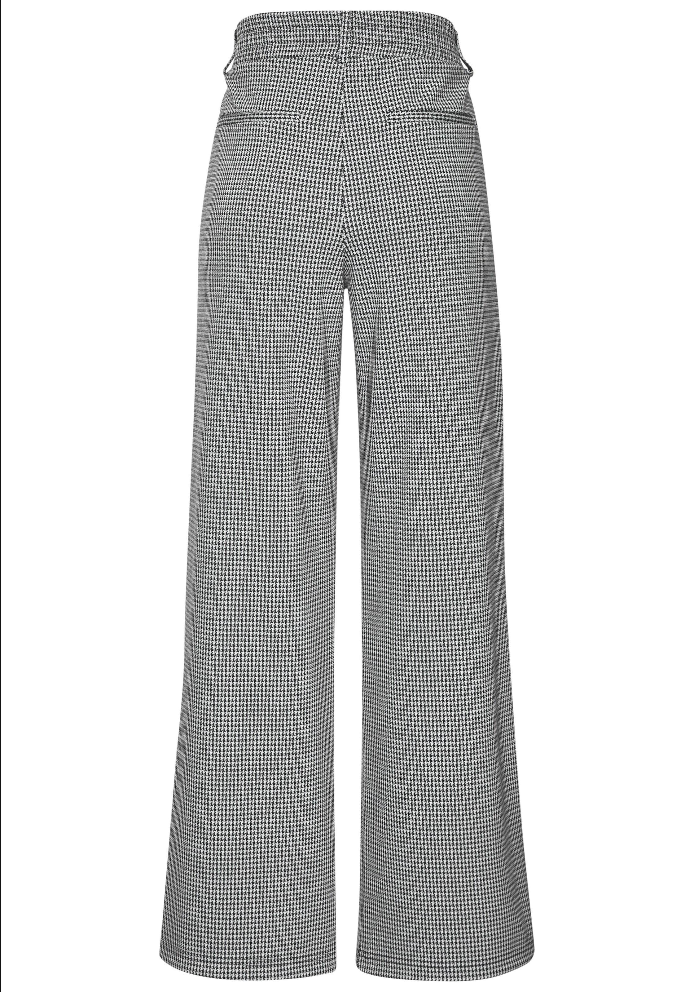 LASCANA Loose fit Pleat-Front Pants in Black