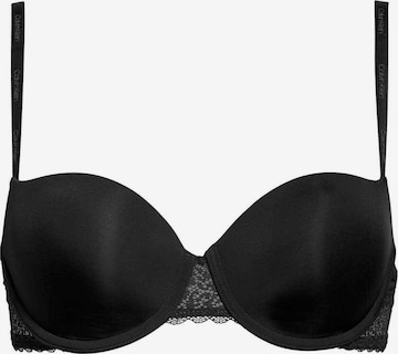 Calvin Klein Balkonetová podprsenka Podprsenka – černá: přední strana