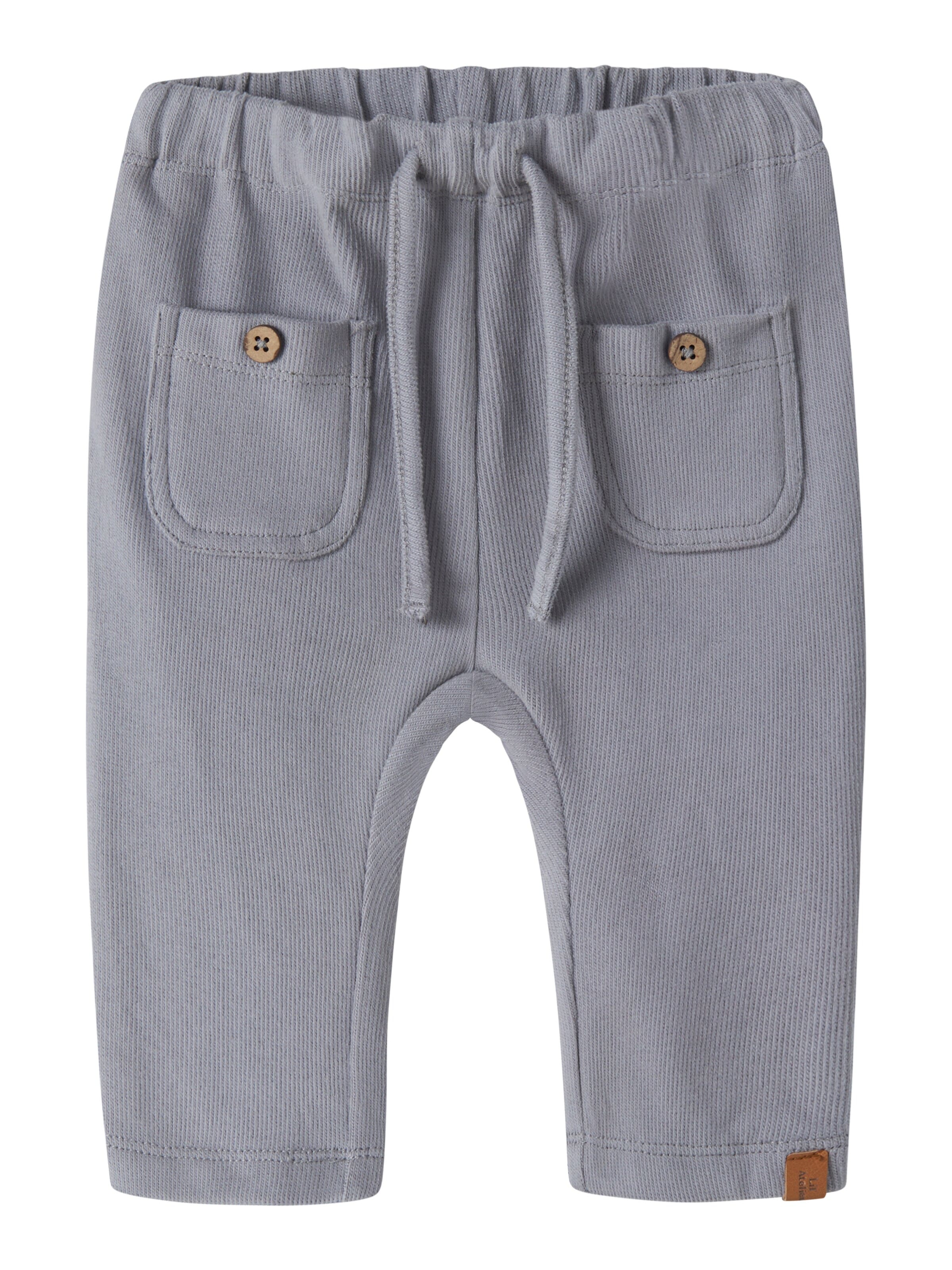 Lil'Atelier Regular Leggings 'NBMLUNO' in Grey: front