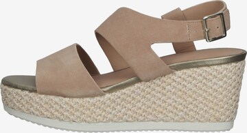 GEOX Sandalen met riem in Beige