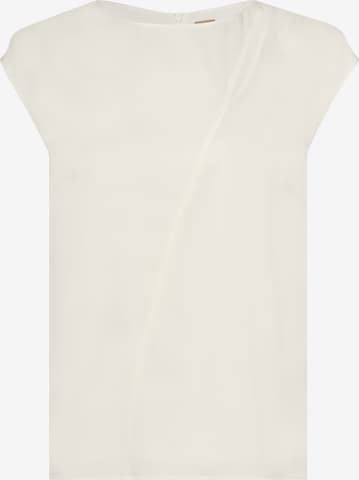 BOSS Black Bluse 'Ianno' in Weiß: predná strana