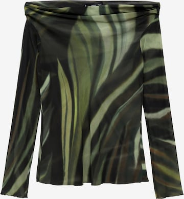 MANGO Bluzka 'DONNY' w kolorze czarny: przód