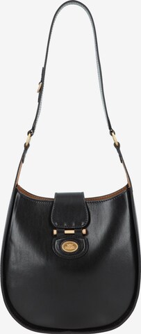 The Bridge Shoulder Bag 'Dora' in Black: front