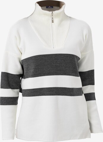 Jimmy Sanders Pullover i hvid: forside