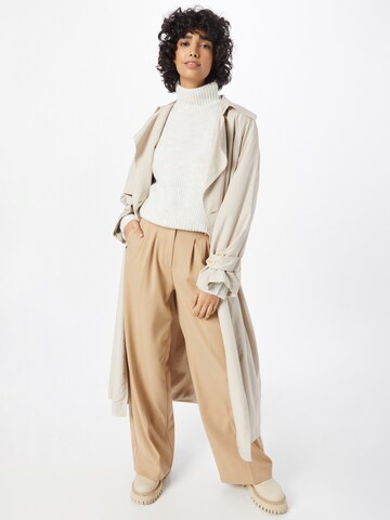 VILA Pullover 'MELIA' in Grau