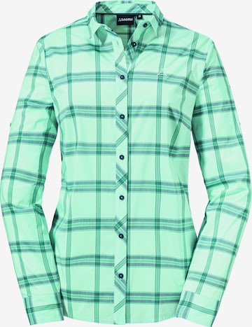 Chemisier fonctionnel Schöffel en vert : devant