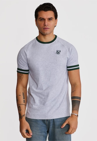 Maglietta 'Tournament' di SikSilk in grigio: frontale