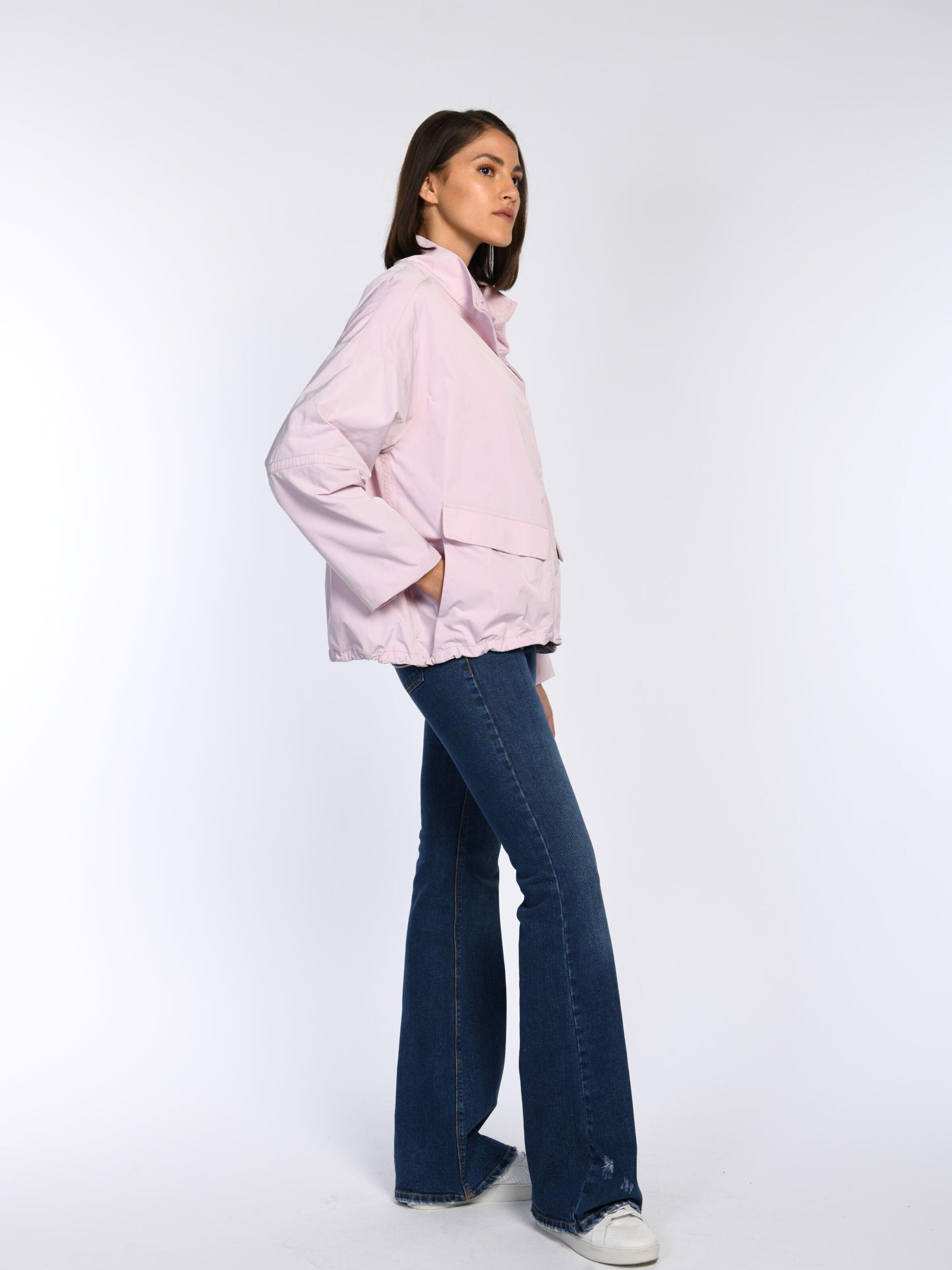 White Label by RoFa Between-Season Jacket in Pink