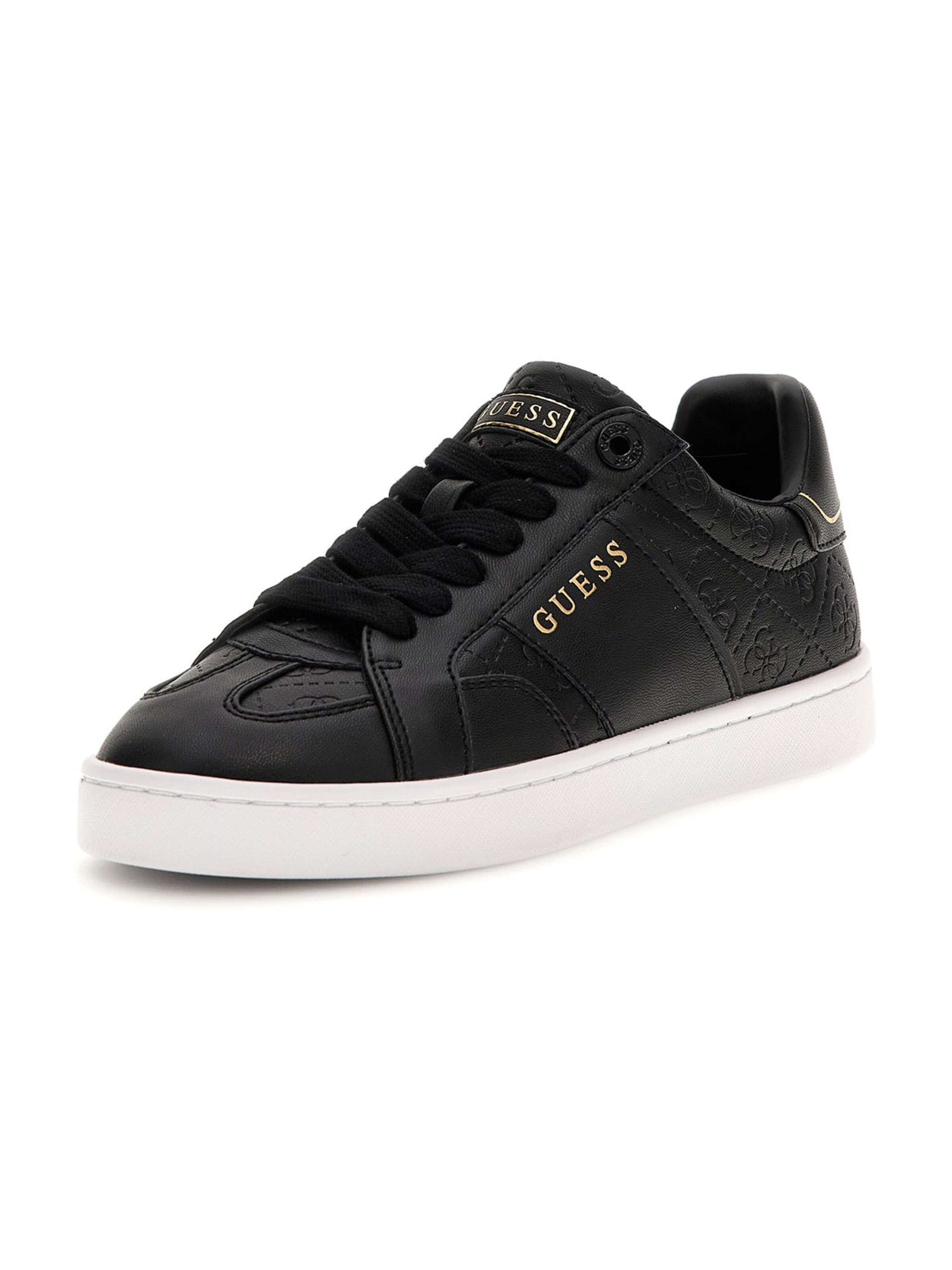 GUESS - Zapatillas deportivas bajas 'JRONE4' en negro: frente