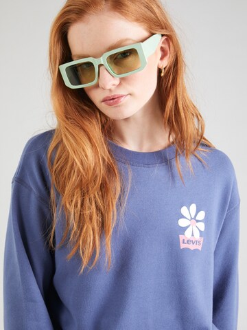 LEVI'S ® Sweatshirt 'Graphic Standard Crew' in Blau