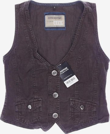 CECIL Vest in S in Brown: front