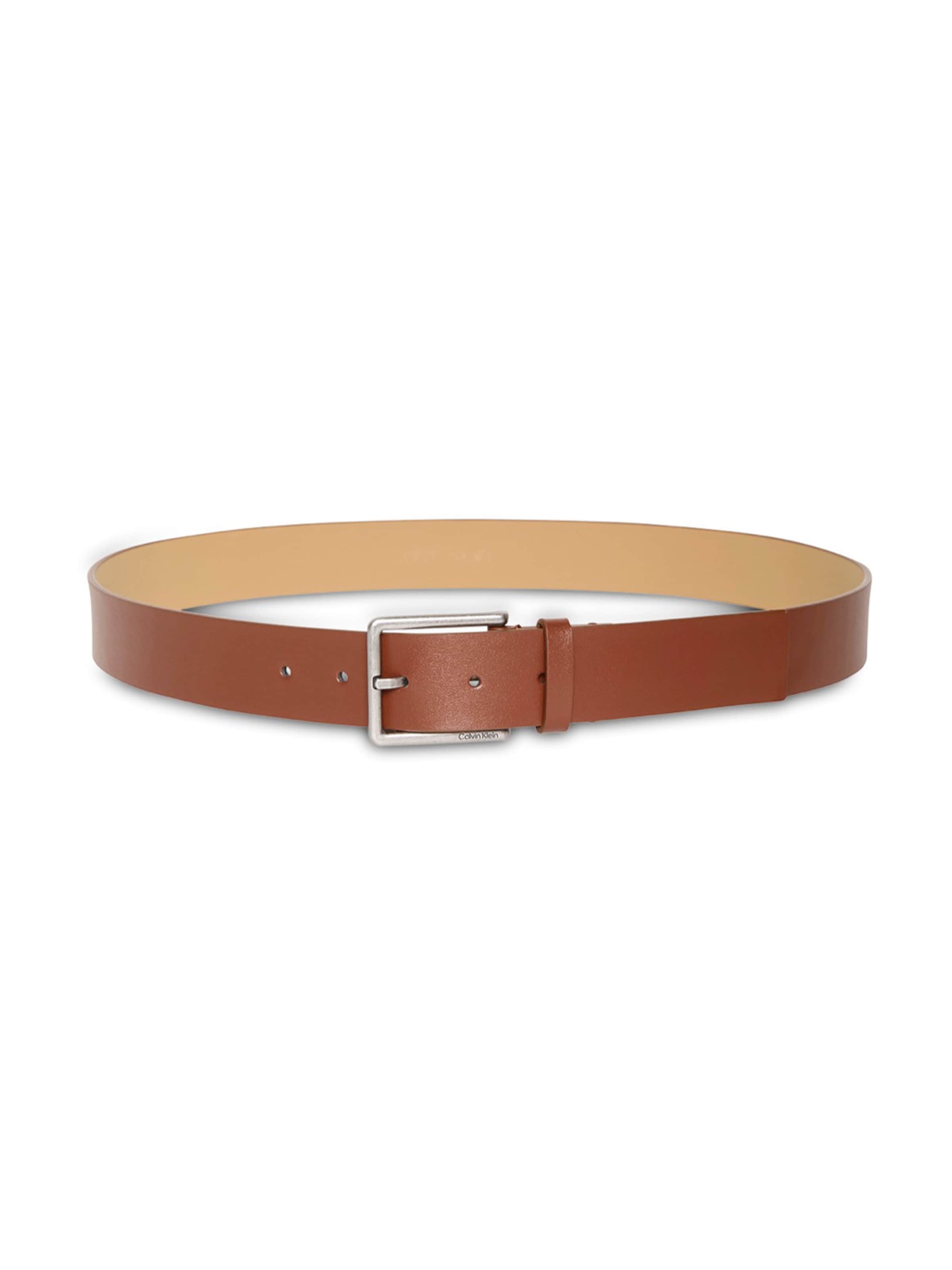 Ceinture 'Warmth' Calvin Klein en marron : devant
