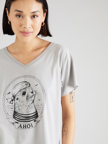 T-shirt 'Matrosenrobbe' Derbe en gris