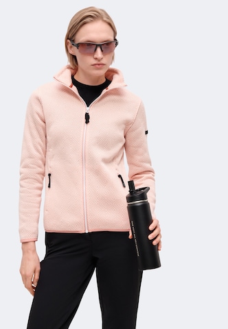 ICEPEAK - Chaqueta polar funcional 'AULTI' en rosa: frente