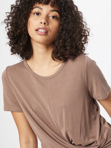 Athlecia Performance shirt 'Diamy' in Brown